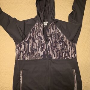 Gray Camo Men's Hoodie